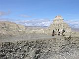 Tibet Guge 04 Tholing 05 108 Chorten Pilgrims